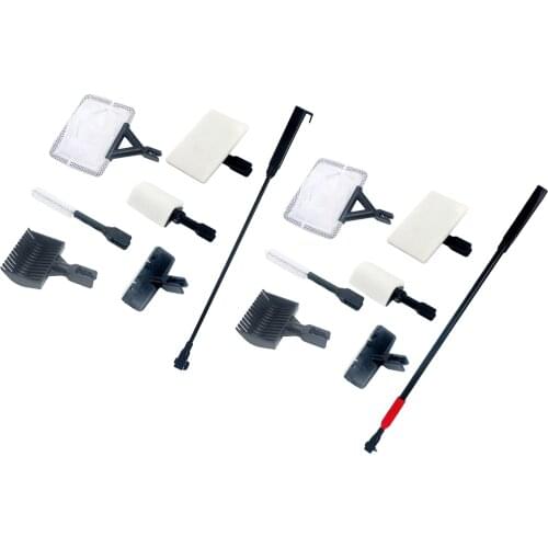 6-in-1 Aquarium Fishing Tank Cleaning Tools Set Glass Brush Fishnet Cleaner
