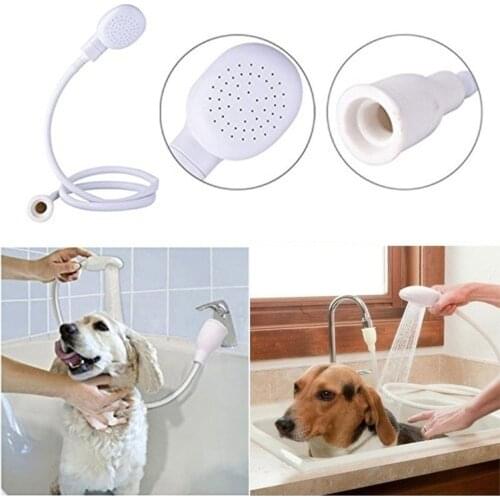 Pet Dog Cat Shower Head Multi-functional Tap Faucet Spray Drains Strainer Hose Sink Washing Pets Lave Water Bath Heads