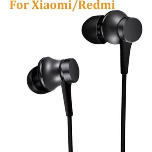 Xiaomi Earphone In -ear Earphones 3.5mm Piston 3 Fresh Version Earphones With Mic For Mobile Phone Mi 9 Note 10 Pad 4 MP4 MP3 PC