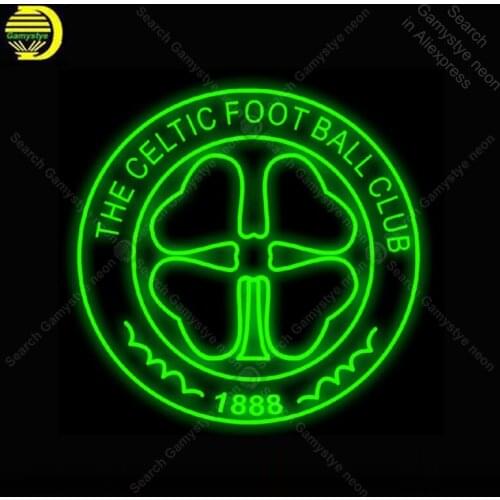 NEON SIGN For Glasgow Celtic Beer PUB Store display Restaurant indoor Signs Handcrafted Night neon signs for sale dropshi