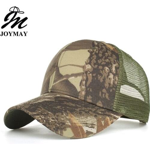 JOYMAY New arrival Spring summer New Sun hat Fashion style Man cap Camouflage cap Mesh Baseball Cap Casual leisure hat B548