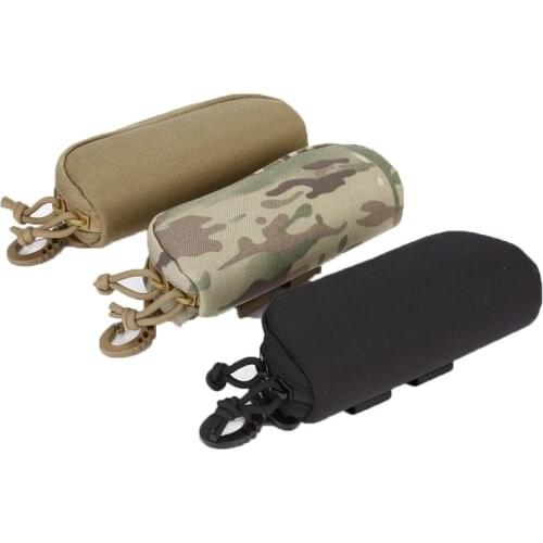 Outdoor Camouflage Tactical EVA Portable Sunglasses Box Storage Tactical Camelback Molle Sunglasses Case Carry Eyeglasses Sport