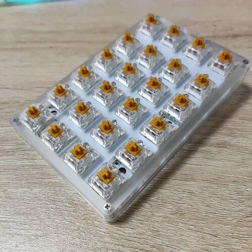 21 23 24 Key Programmable Support Macro Function MX Cherry Switches Mechanical Keyboard Numpad For LOL Battlegrounds