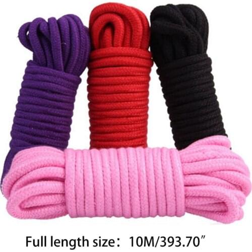 Wschic 3Pcs Soft Cotton Rope,32 Feet Multi-Function Natural Durable Braided E56C