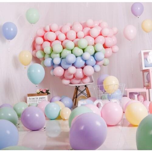 20Pcs/Lot 5Inch Macarons Latex Balloons Pink Gray Red Christmas Wedding Party Birthday Decoration Balloons Baby Shower Globos