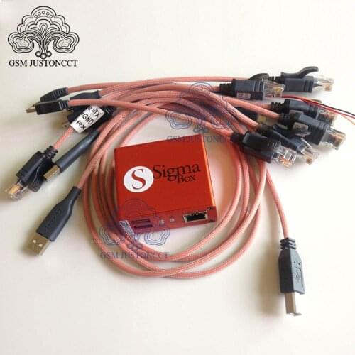 Sigma box +9 cables +Sigma Pack 3 Activation + Sigma Pack 4 Activation