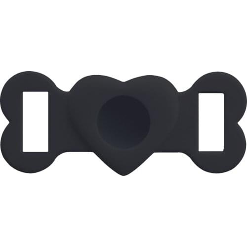 Pet Silicone Anti-lost Case for Airtag GPS Locator Cat Dog Collar Loop Protective Retainer For Apple Airtags Tracker Cover