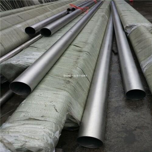 Titanium seamless tubing G2 grade2 gr2 TitaniumTube CP titanium pipe 89mm*1 mm*500mm,2pcs ,free shipping