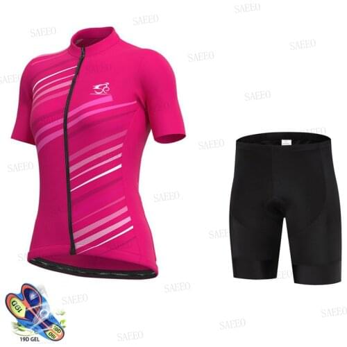 Cycle 2021 Womens Cycling Clothing Summer Mountain Bike Clothing Team Bicycle Clothes Anti-UV Road Bike Wear Ropa Ciclismo
