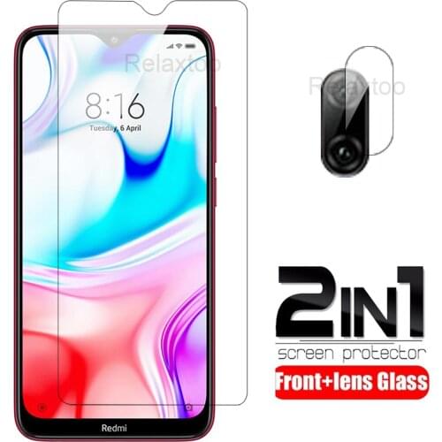 2in1 Protective Glass For Xiaomi redmi 8 Glass Tempered For Xiaomi redmi k30 pro zoom k30 pro Screen Camera Lens Protector Film