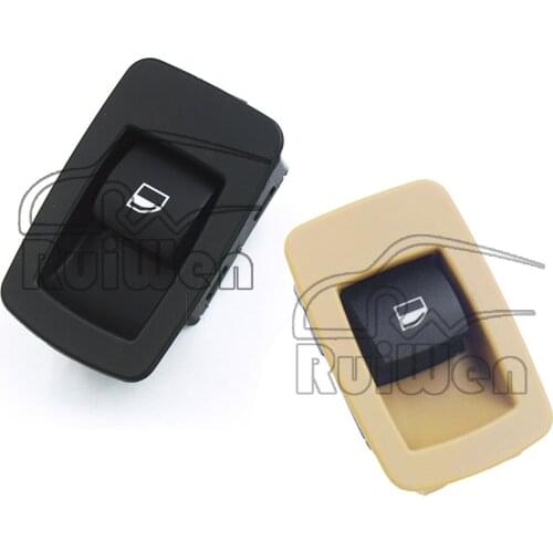 1Pcs New Black / Beige Window Lifter Raiser Switch Button for BMW 328i 335i 335d M3 328xi 330i 330xi 61316945874 61316945876