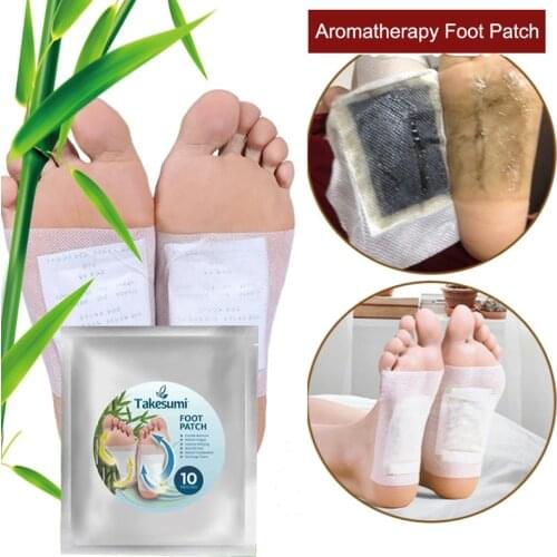 10pcs/5pairs foot patch to help sleep wormwood foot patch Long lasting to remove moisture Nourishing foot care