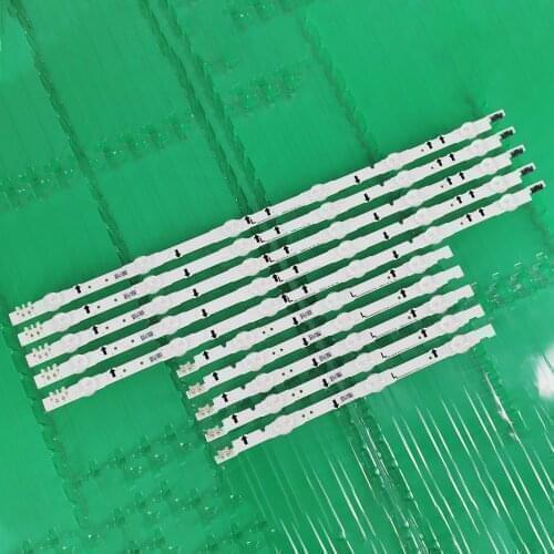 10 PCS/set LED Backlight strip for Samsung UE40j5500 UE40H6270 UE40H6500 UE40H5500 UE40H6200 UE40H5100 D4GE-400DCA 400DCB-R2 R1