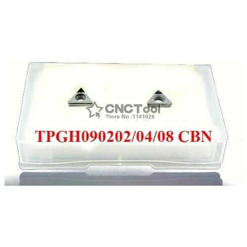 2PCS TPGH090202 /TPGH090204 / TPGH090208 CBN Diamond inserts ,Carbide Milling Inserts,CNC Insert, Milling Cutter For STGCR
