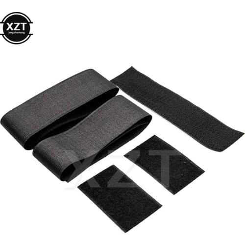 5pcs/set Car Strong Self-adhesive Velcro Hook and Loop Fastener Tape Nylon Sticker Velcro Adhesive With Glue for sewing DIY