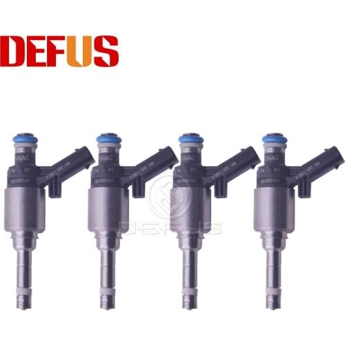 DEFUS 4pcs 06J906036N Fuel Injector Nozzle Bico For V W G T I Au di Passat CC A4 A5 A6 TT 2.0TFSI 06H906036P 0261500162