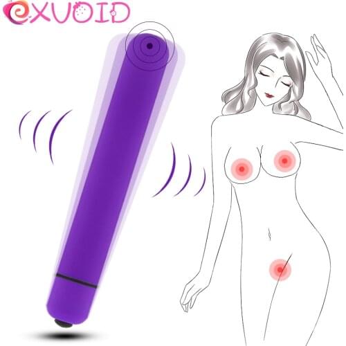 EXVOID G-spot Massager Dildo Vibrators Long Bullet Vibrator Anal Plug AV Stick Adult Sex Toys For Women Sex Shop Erotic Products