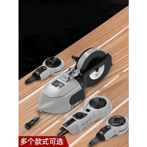 HQ WQ01 Woodworking Construction Tool Automatic/Manual Ink Marker Fountain Duct Chalk Line with Big Foam/15M or 30M Nylon Wire