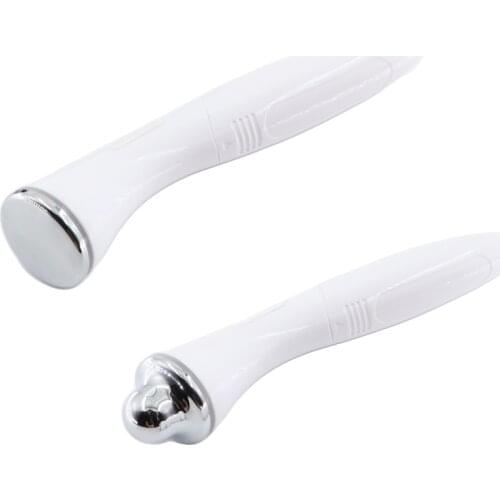Heated & Sonic Eye Massager Ionic Facial Wand Eye Massage Anti-Ageing Wrinkle Dark Circle Pen Removal Rejuvenation Pen