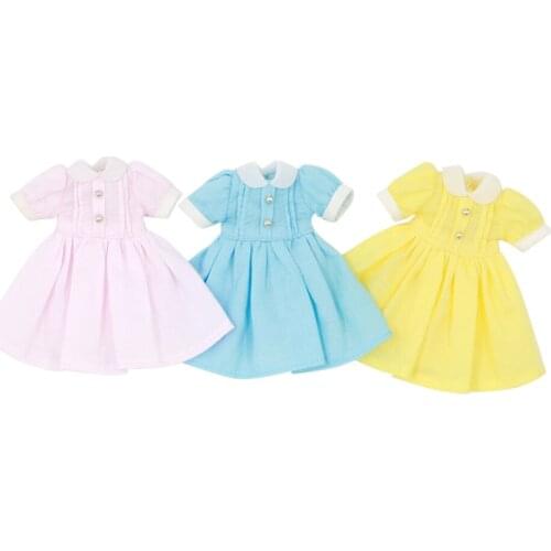 Outfits for 1/8 Middie Factory Blyth doll Simple dress suit for 20cm BJD