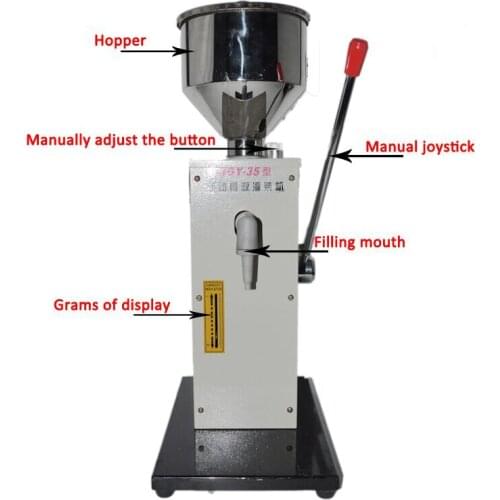 Paste /Liquid Filling Machine Dosing Filling Machine Manual Stainless Steel Paste Filling Machine SGY-35B