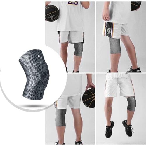 New outdoor riding Cycling Elbow breathable knee protective legging Sports Knee Pads Honeycomb sports anti-collision basketball