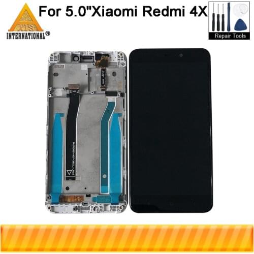 Original Axisinternational 5.0" For Xiaomi Redmi 4X Redmi 4X Pro LCD Screen Display+Touch Panel Digitizer Frame For Redmi 4X