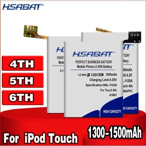0 Cycle Battery for iPod Touch 5TH 5 5G LIS1458APPC for iPod Touch 4th Generation 4 4g A1641 for Ipod touch 6th Generation 6 6g