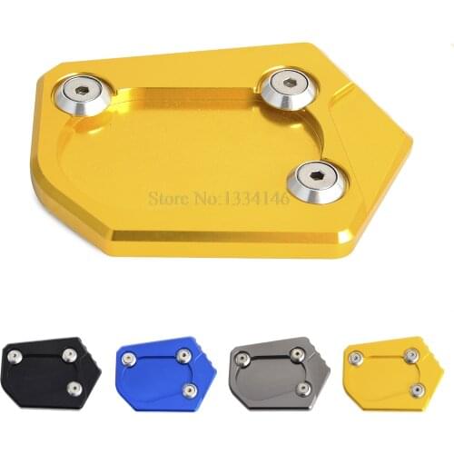 For BMW R1200R R1200RT R1200ST R900RT Kickstand Side Stand Pad Plate Extension NiceCNC Kickstand Side Stand Pad