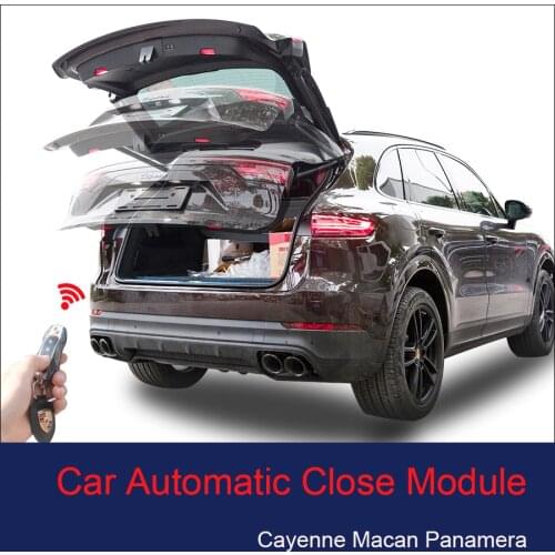 PLUSOBD Trunk Close Remote Trunk Release Car Automatic Close Module For Porsche Cayenne Macan Panamera Remote Close Trunk