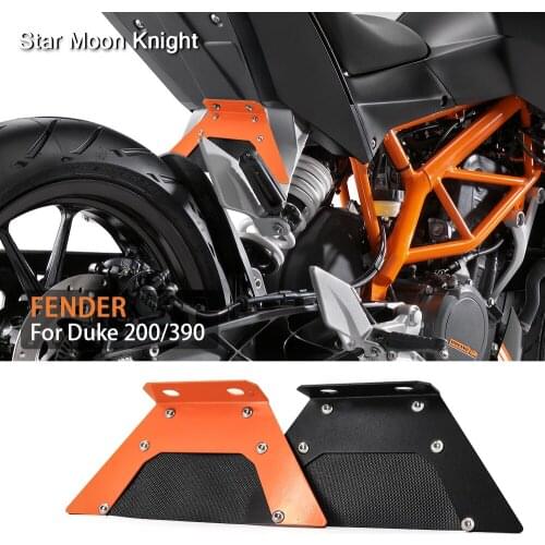 Motorcycle Accessories Fender extension CNC aluminum mudguard Extension waterproof Rear Fender For Duke 200 Duke 390