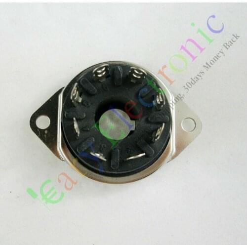 Wholesale and retail 20pcs 8pin Bakelite vacuum tube sockets valve base Chassis fr EL34 KT88 6550 6SN7 free shipping