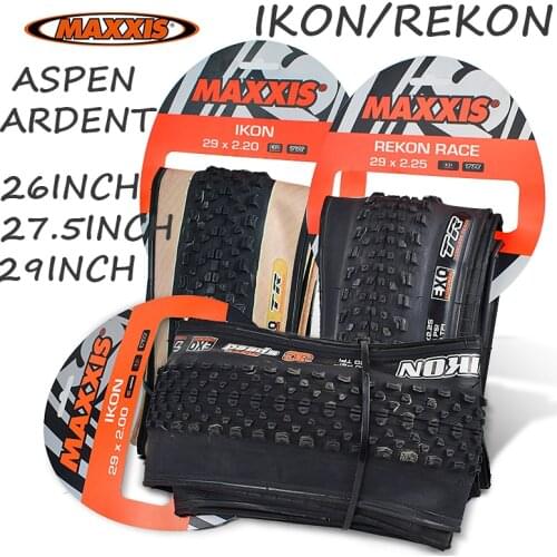 1PC MAXXIS IKON/Rekon Race MTB Bicycle Tire 26*2.2 27.5*2.2 27.5*2.8 29*2.0/2.2/2.25/2.35 TR EXO Tubeless TyreMountain Bike Tire