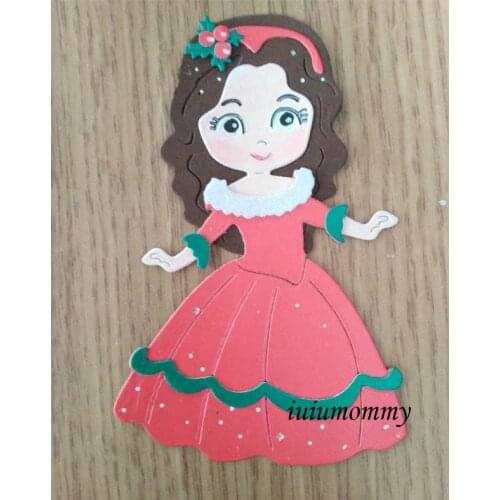 Girl Metal Cutting Dies Stencils New 2019 for DIY Scrapbooking Album Decorative Embossing Paper Card Crafts Template