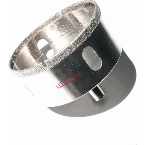 Free shipping of 1PC Home decoration DIY grade 76-115mm diamond coated glass drill bit diamond drill bit for drilling glass