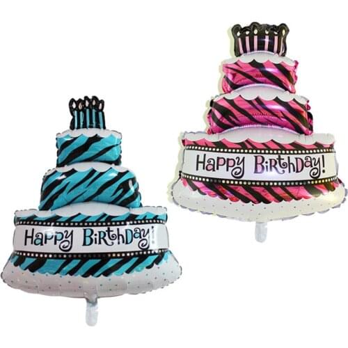 1Pcs Happy Birthday Foil Balloon Cartoon Party Wedding Decorations Kids Balloon Aluminum Home Christmas New Years Accessories