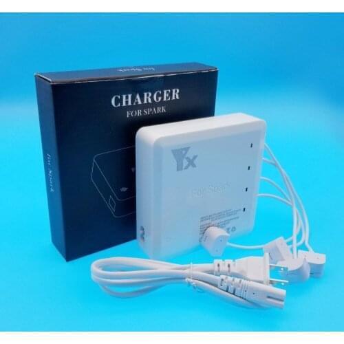 6 in 1 Battery Parallel Charger Hub Remote Control Dual USB For DJI SPARK Combo Drone with camera battery charger