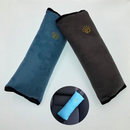Car baby seat belt shoulder pad pillow case for Toyota Camry Corolla RAV4 Yaris Highlander Land Cruiser PRADO Vios Vitz Reiz