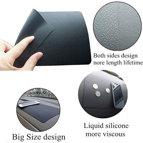 Car Dash Mat Anti Slip Dashboard Mat Non-Slip Pad Car Dashboard Sticky Pad Car Interior Adhesive