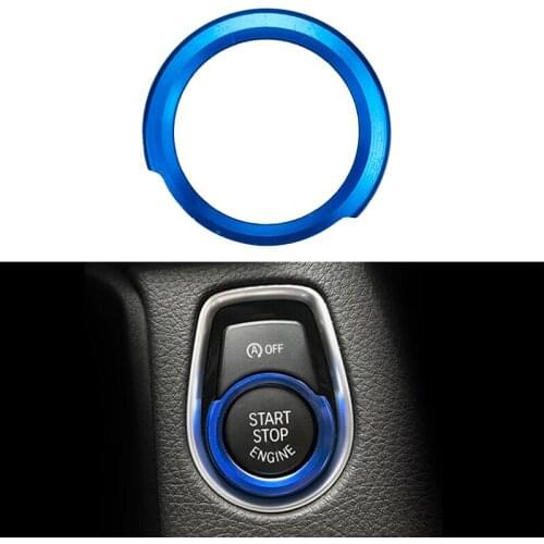 Car Styling Engine Lgnition Start Stop Ring Case For Bmw F20 F21 F30 F31 F10 Button Decoration Switch Accessories Covers