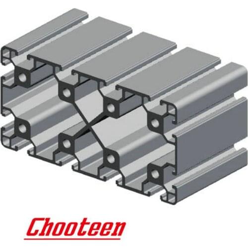 CHUJIN 6063 T5 Extruded 80160 Aluminum Profile frame Equipment CNC door window