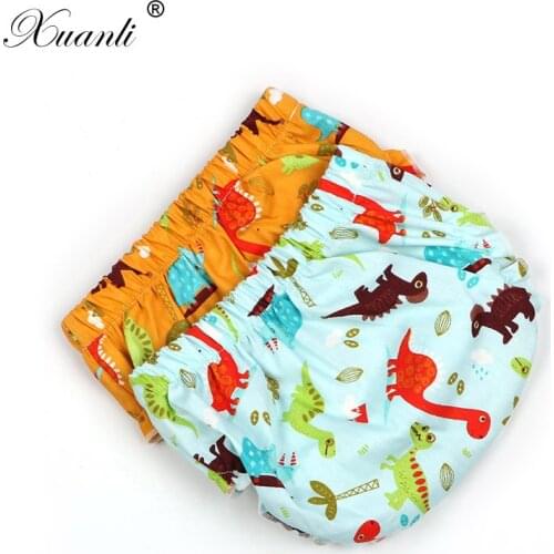 Baby Girl Bloomers Shorts For Boy Cartoon Dinosaur Style Toddler Cotton Shorts Newborn Summer Diaper Cover 0-24 Months