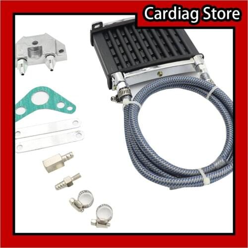 Oil Cooler Tool Filtration Motorcycle Replacement Universal Engine Radiator Aluminum Cooling Durable Accessories 50cc-125cc