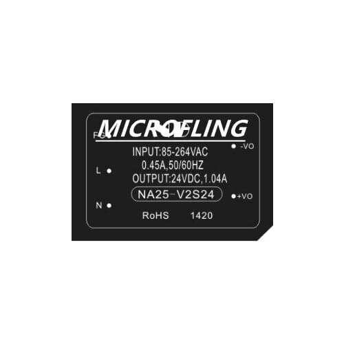 NA25-V2S24 best 24V 1A 25W switching power for Electrical equipment wide