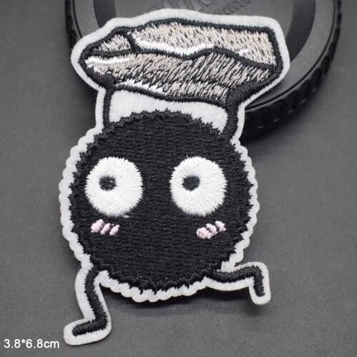 Poker Face Dragon Spirited Iron On Embroidered Clothes Patches For Clothing Stickers Tree Away Wholesale