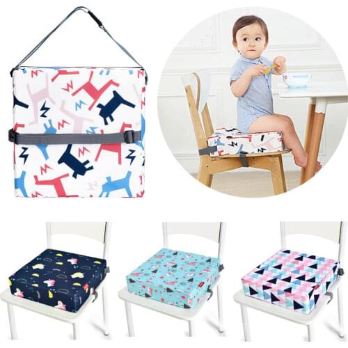 Baby Dining Cushion Children Increased Chair Pad Kids Adjustable Removable Highchair Booster Cushion Seat Chair for Baby Care