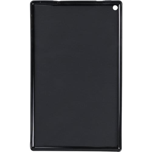 QIJUN Fire HD 10 Silicone Smart Tablet Back Cover For Amazon Fire HD 10 2017 10' Case For Fire HD 10 2015 Shockproof Bumper Case