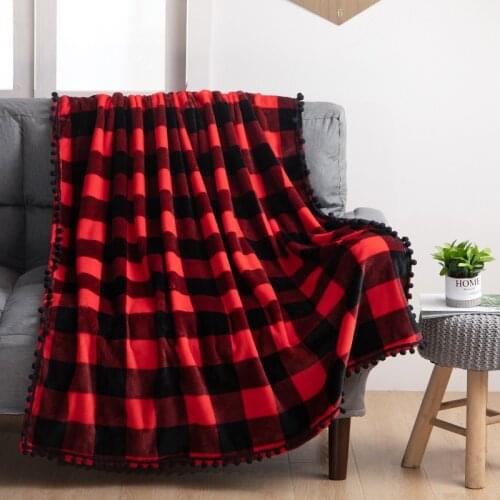 Lambskin Large Warm Thick Owl Christmas Deer Throw Blanket Coverlet Reversible Fuzzy Plaid for Bed Couch Sofa Cover Drop Ship
