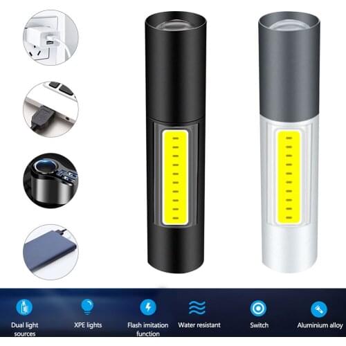 2 Colors New Arrival Lightweight flashlight 5W LED Portable Light Bulb Camping Light Inspection Work Light Pen Handle Outdoor