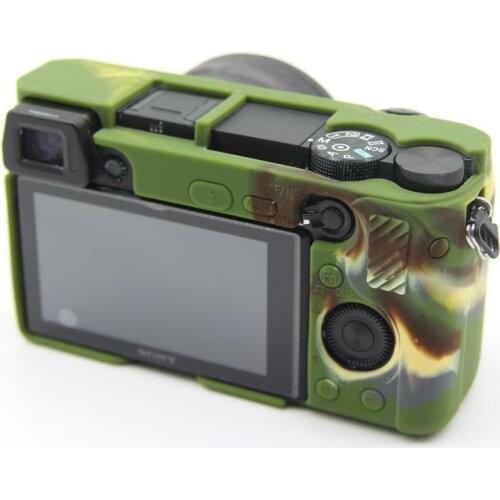 For Sony A6400 A6300 Ultra-Thin Lightweight Rubber Soft Silicone Housing Case Bag Cover Protecte Tool Bag